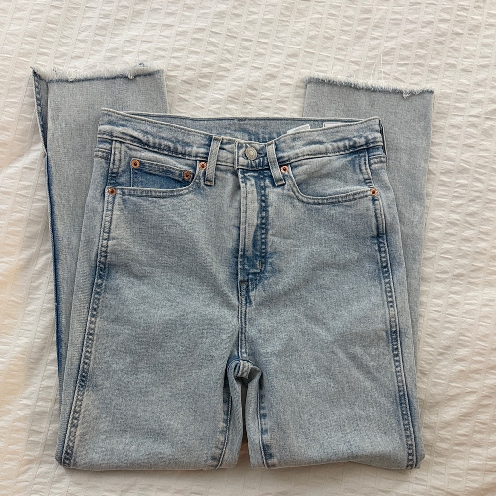 👖 GAP Women’s Vintage Slim High Rise Split Hem Jeans BNWOT